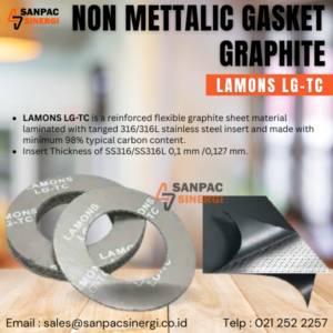 NON METALLIC GASKET - Graphite - Lamons LG-TC